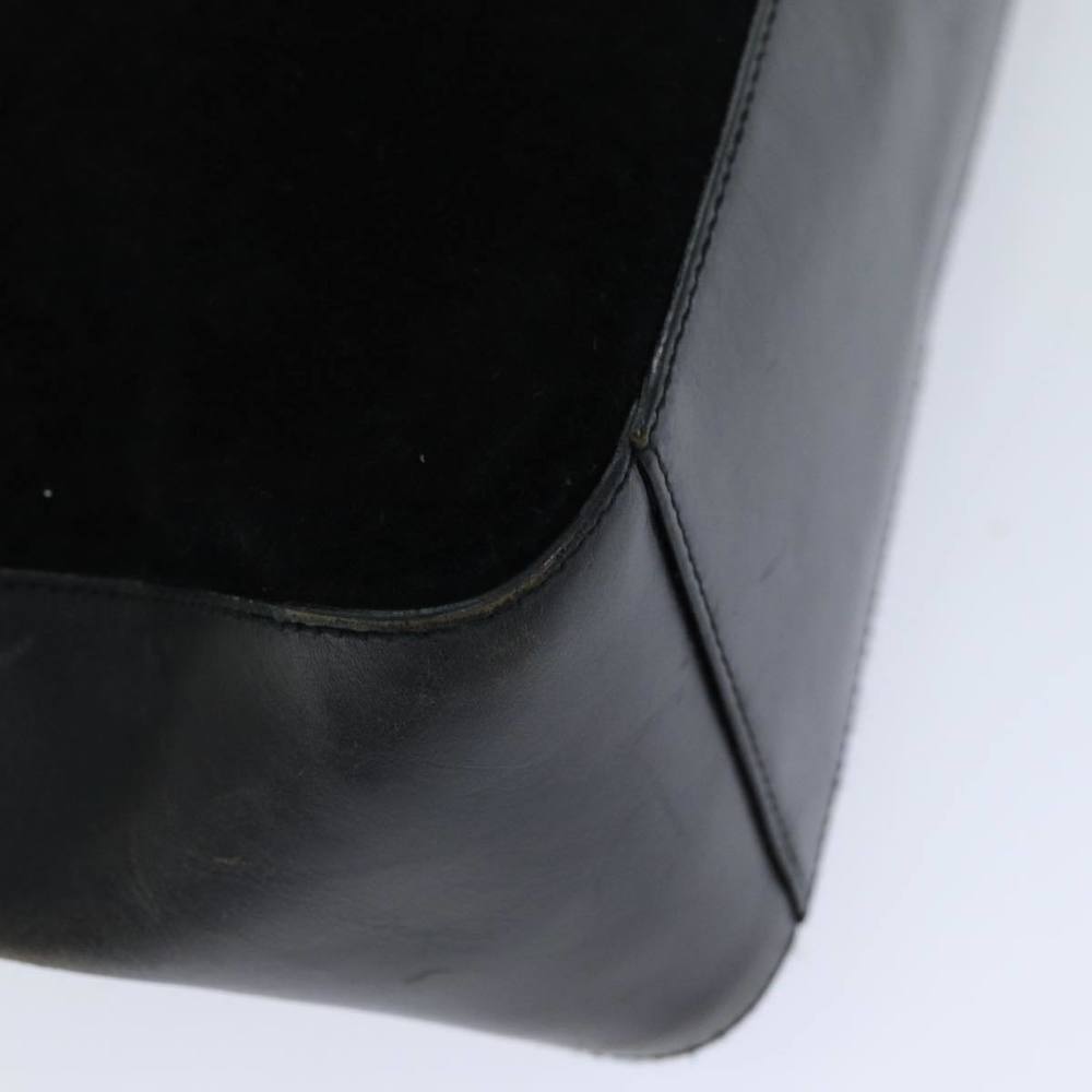 GUCCI Shoulder Bag Suede Black 001 3770 Auth 76389 - Picture 13 of 16